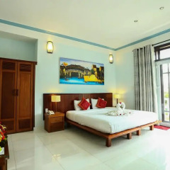 Отель Hoi An Holiday Villa 3* Улучшенный номер с различными типами кроватей фото 16
