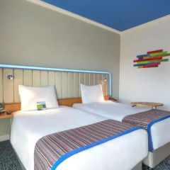 Отель Park Inn by Radisson, Abu Dhabi Yas Island 3* Стандартный номер с различными типами кроватей фото 5