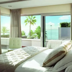 Отель Puente Romano Marbella 5* Вилла с различными типами кроватей фото 11