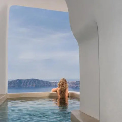 Отель Iliovasilema Suites 4* Люкс с различными типами кроватей фото 19