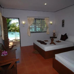 Отель Adarin Beach Resort 3* Улучшенное бунгало с различными типами кроватей фото 28