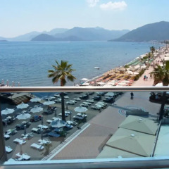 Mehtap Beach Hotel 3* Улучшенный номер с различными типами кроватей фото 2
