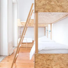 Porto Republica Hostel & Suites Кровать в общем номере двухъярусные кровати фото 13