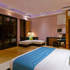Отель Adaaran Prestige Vadoo 5* Вилла с различными типами кроватей фото 22