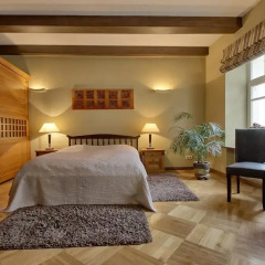 Апартаменты Pilies Apartments комната для гостей фото 5