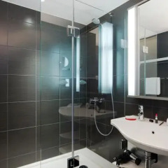 Отель Aparthotel Adagio Muenchen City Германия, Мюнхен - - забронировать отель Aparthotel Adagio Muenchen City, цены и фото номеров ванная фото 2