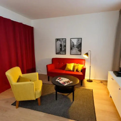 Апартаменты Forenom Serviced Apartments Helsinki Kruununhaka Студия с различными типами кроватей фото 6