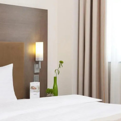 Отель IntercityHotel Hannover 4* Стандартный номер с различными типами кроватей фото 2