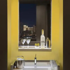 Отель SLS Las Vegas 4* Стандартный номер с различными типами кроватей фото 11