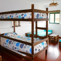 Douro Surf Hostel Кровать в общем номере с двухъярусной кроватью