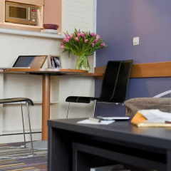 Отель Aparthotel Adagio la Defense le Parc 4* Студия с различными типами кроватей фото 5