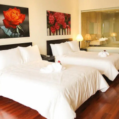 Отель Thanh Binh Riverside Hoi An 4* Номер Делюкс с 2 отдельными кроватями фото 3