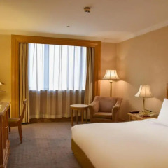 Отель Majesty Plaza Shanghai 4* Улучшенный номер с различными типами кроватей фото 4