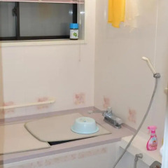 Отель Guest House MAKOTOGE - Hostel Япония, Минамиогуни - отзывы, цены и фото номеров - забронировать отель Guest House MAKOTOGE - Hostel онлайн ванная фото 2