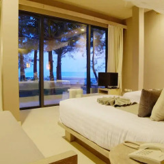 Отель Twin Lotus Koh Lanta 4* Вилла с различными типами кроватей фото 13