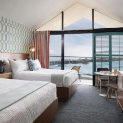 Отель Dream Inn Santa Cruz 4* Представительский номер с различными типами кроватей фото 3