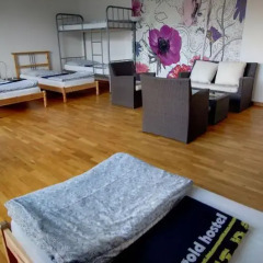 Heart of Gold Hostel Berlin Кровать в общем номере с двухъярусной кроватью фото 12