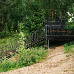 Гостиница Sanatoriy Serebryany Ples в Лунево отзывы, цены и фото номеров - забронировать гостиницу Sanatoriy Serebryany Ples онлайн приотельная территория фото 2