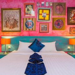 Barefoot Hotel Kalim Beach Front 3* Номер Делюкс с двуспальной кроватью фото 4