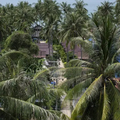 Отель Moonwalk Lanta Resort 3* Улучшенное бунгало фото 7