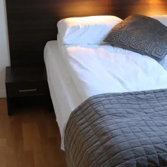 Отель P-Hotels Bergen 3* Номер с общей ванной комнатой с различными типами кроватей (общая ванная комната) фото 3