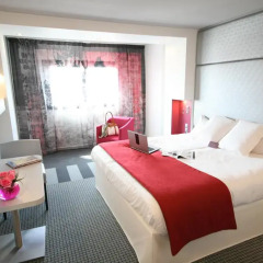 Отель Mercure Paris Montmartre Sacré Coeur 4* Улучшенный номер с различными типами кроватей фото 2