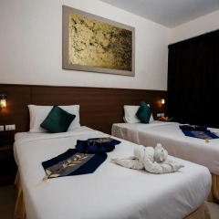 The Wave Patong Boutique Hotel 3* Улучшенный номер разные типы кроватей фото 2