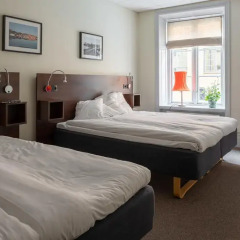 Отель Castle House Inn 2* Стандартный номер с различными типами кроватей (общая ванная комната) фото 22