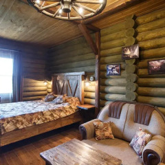 Hotel LogHouse Стандартный номер двуспальная кровать фото 29