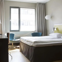 Comfort Hotel Kristiansand 3* Стандартный семейный номер с двуспальной кроватью фото 4