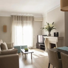 Отель Hostal Goya Апартаменты с различными типами кроватей фото 7