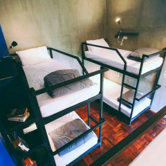 A7 Hidden Hostel Кровать в общем номере фото 7