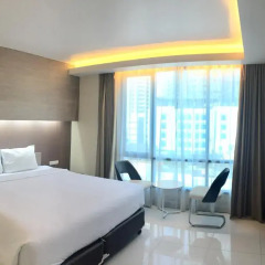 Отель Avatar Residence Бангкок комната для гостей