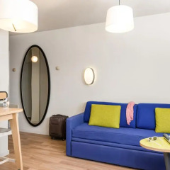 Отель Aparthotel Adagio access Paris Massy Gare TGV 3* Студия с различными типами кроватей фото 3