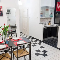 Апартаменты Black & White Apartment Будапешт в номере фото 2