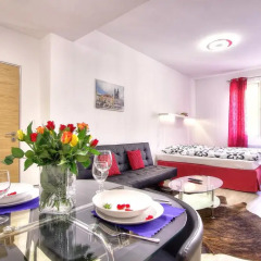 Отель iPragueApartments Прага комната для гостей фото 2