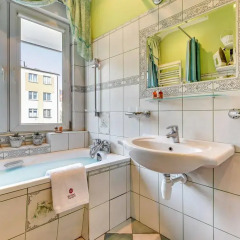 Апартаменты Royal Apartments - Apartament Sydney Сопот ванная фото 2