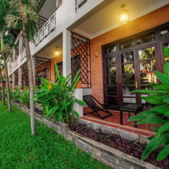 Отель Hoi An Beach Resort 4* Улучшенный номер с различными типами кроватей фото 3