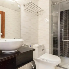 Отель An Nguyen Building Студия с различными типами кроватей