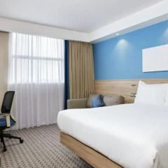 Отель Hampton by Hilton Glasgow Central 3* Стандартный номер с двуспальной кроватью фото 3