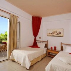 Notos Heights Hotel & Suites 4* Апартаменты с различными типами кроватей фото 12