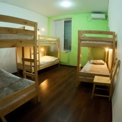 Mayak Hostel Кровать в общем номере с двухъярусной кроватью фото 5