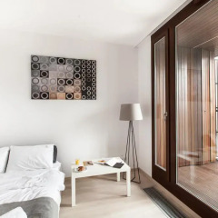 Отель Apartment4you Select Kolejowa Студия с различными типами кроватей фото 37