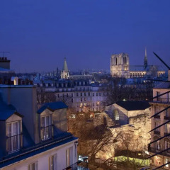 Отель Hôtel Le Petit Belloy Saint-Germain пляж