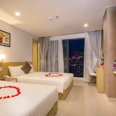 Love Nha Trang Hotel 3* Стандартный семейный номер с двуспальной кроватью фото 3