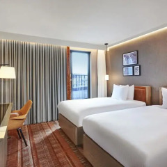 Отель Hilton London Tower Bridge 4* Номер Делюкс с 2 отдельными кроватями фото 11