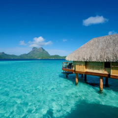 Отель Bora Bora Pearl Beach Resort and Spa 4* Стандартный номер с различными типами кроватей фото 4