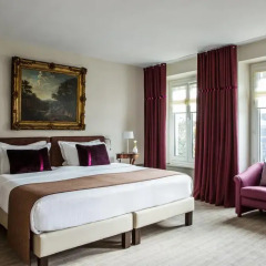 Отель Hôtel Parc Saint Séverin 4* Улучшенный номер с различными типами кроватей фото 3