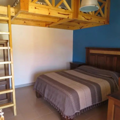 Hotel Ecológico Temazcal Стандартный семейный номер с двуспальной кроватью