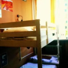 WDj Hostel Кровать в общем номере с двухъярусной кроватью фото 14